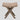 Castillo Rattan and Wood Ottoman Footstool