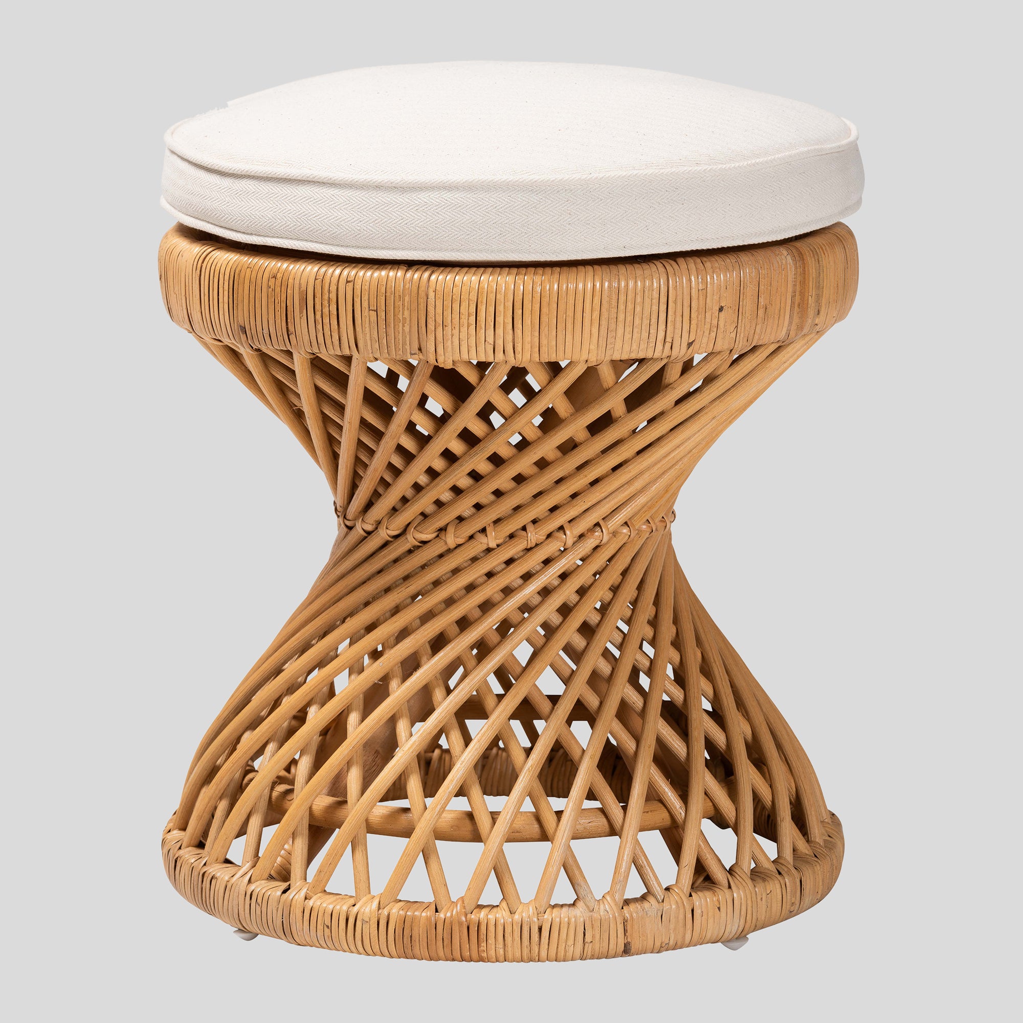 Rattan Footstool – bali & pari