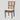 Ritu Rattan and Mahognay Wood Dining Side Chair with Cushion