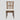 Ritu Rattan and Mahognay Wood Dining Side Chair with Cushion