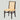 Hasan Mahogany Wood and Rattan Dining Chair